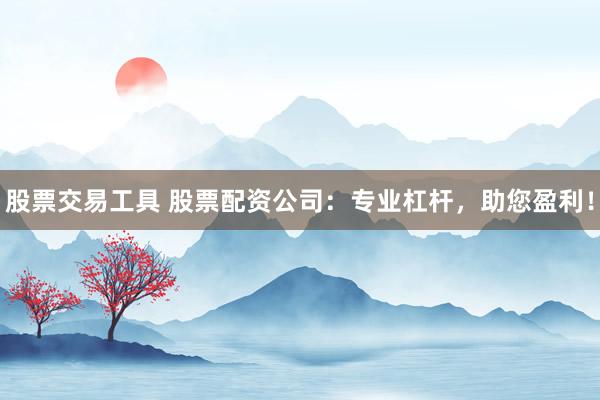 股票交易工具 股票配资公司:专业杠杆,助您盈利!